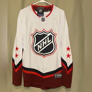 Fanatics NHL White All-Star Hockey Eastern Conference Breakaway Jersey Sz S NWT